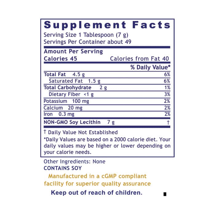 Premier Lecithin Granules for Brain and Nerve Health