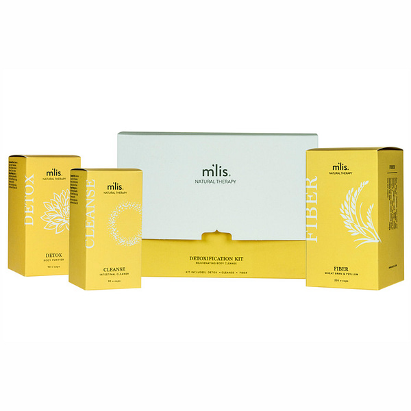M'lis Cleanse Dextoxification Kit Outer and Inner Boxes