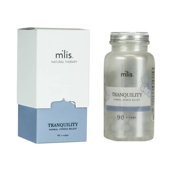 m'lis TRANQUILITY Herbal Stress Relief Box With Bottle