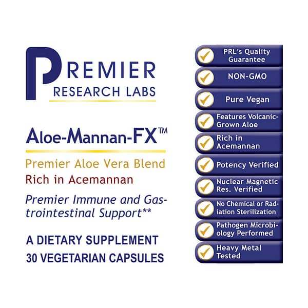 Premier Research Labs Aloe Mannon FX Label