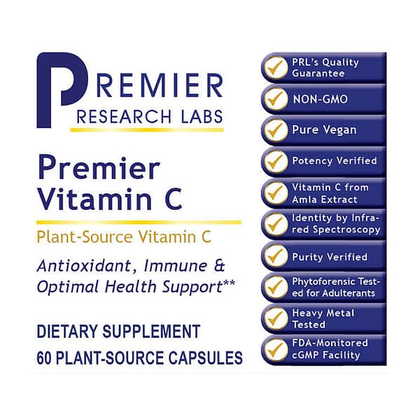 Premier Vitamin C Label
