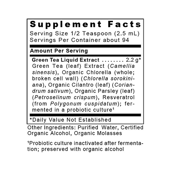 Premier Green Tea-ND™ Facts