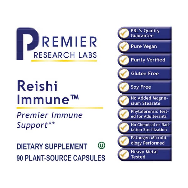 Premier Reishi Immune™ Label