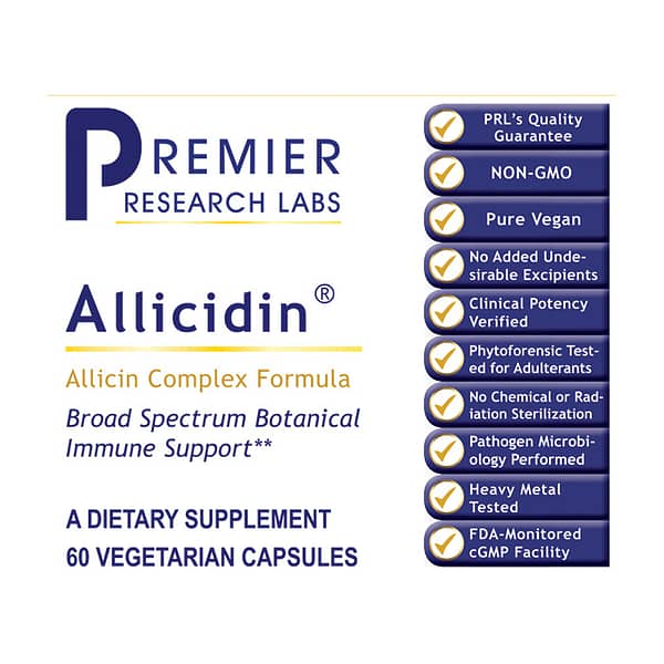 Premier Allicidin Label