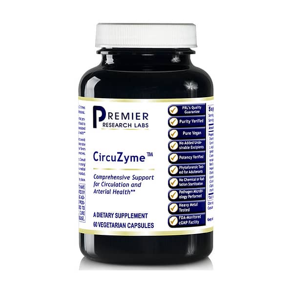 Premier CircuZyme™ 60 Capsuless Bottle