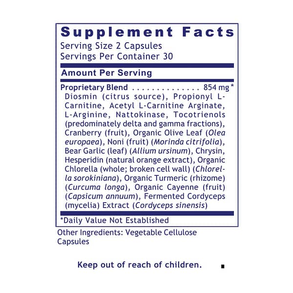 Premier CircuZyme™ 60 Capsules Facts
