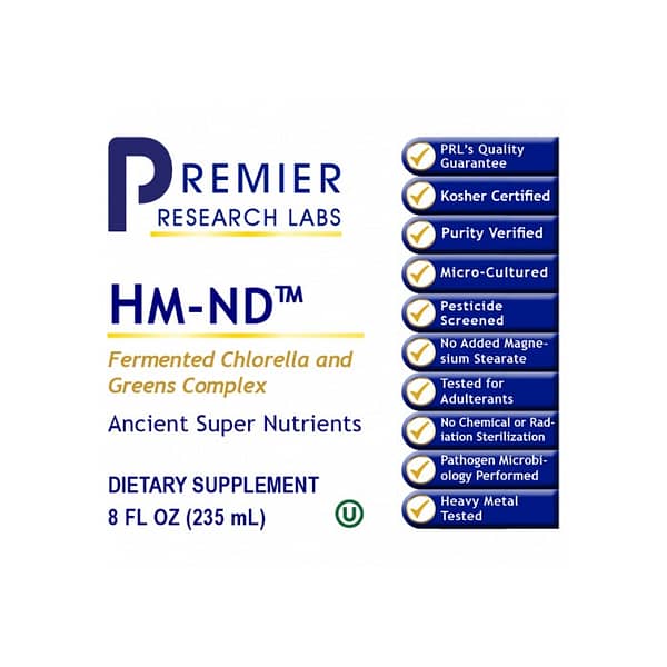 Premier HM-ND 8oz label