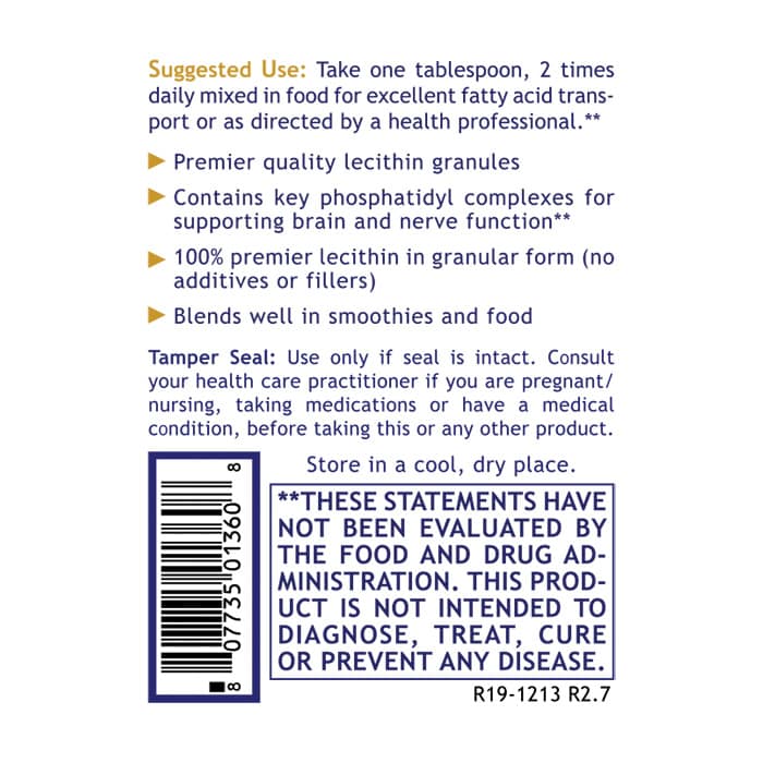 Premier Lecithin Granules for Brain and Nerve Health